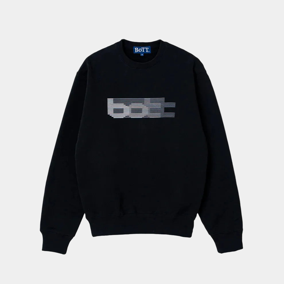 BoTT Blur Crewneck Sweatshirt - Black