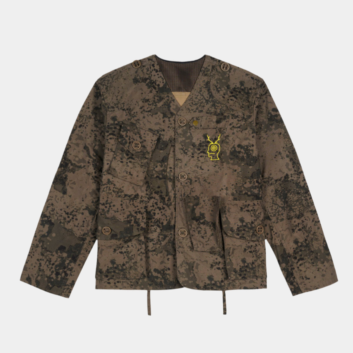 Brain Dead x South2 West8 Tenkara Jacket - Grey