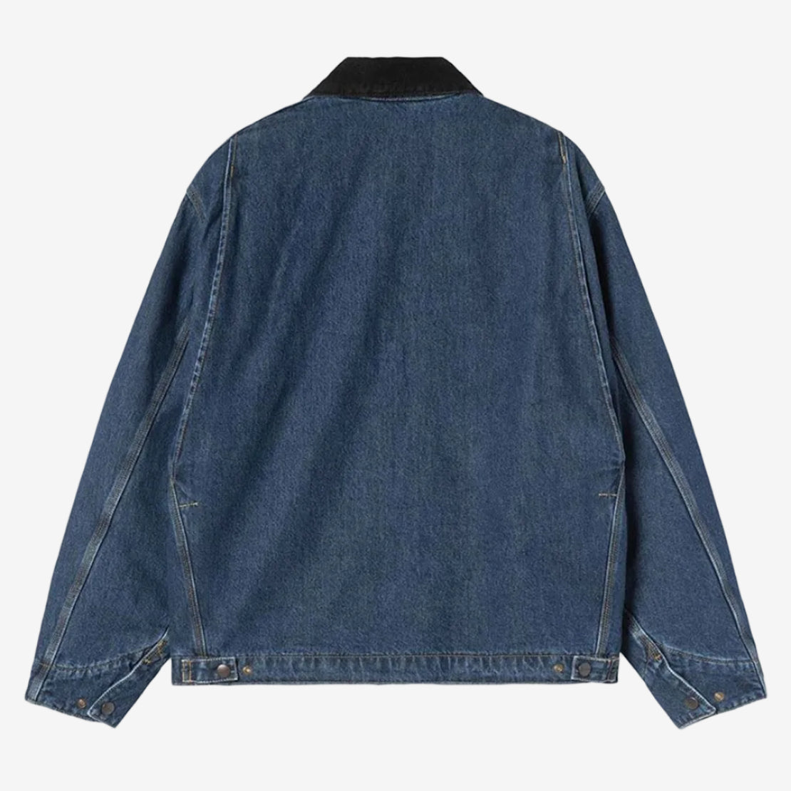 Carhartt WIP OG Detroit Jacket (Winter) - Smith Denim Blue/Black Stone Washed