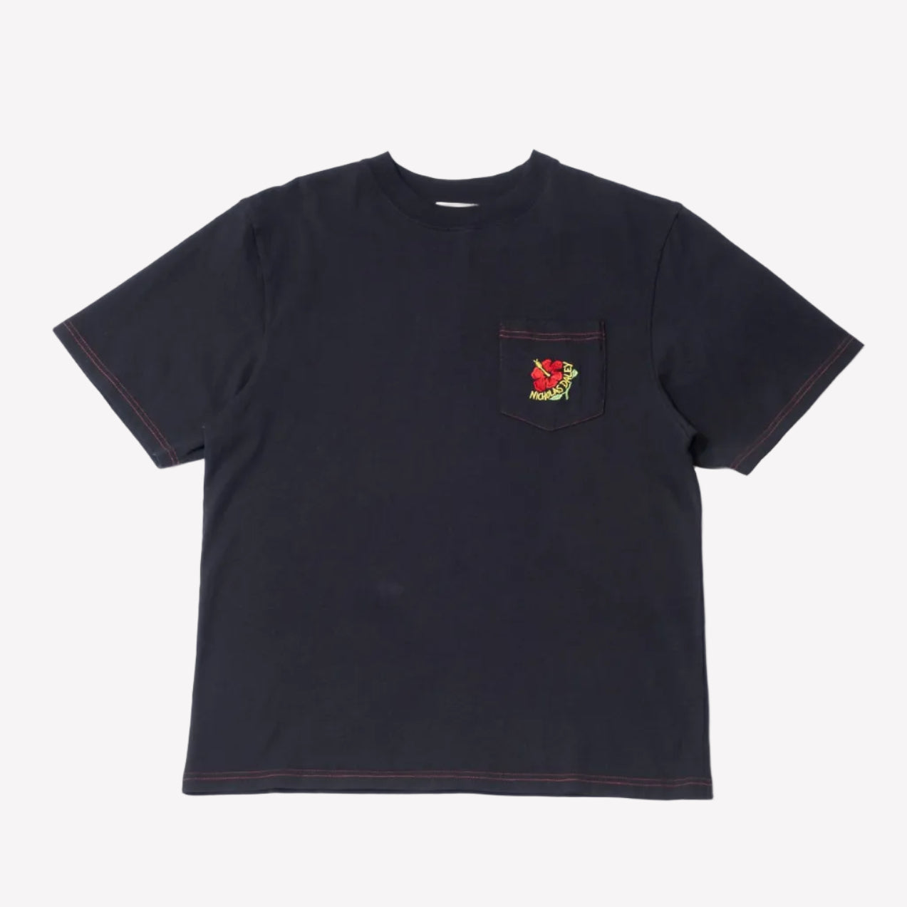 Nicholas Daley Hibiscus T-Shirt - Black