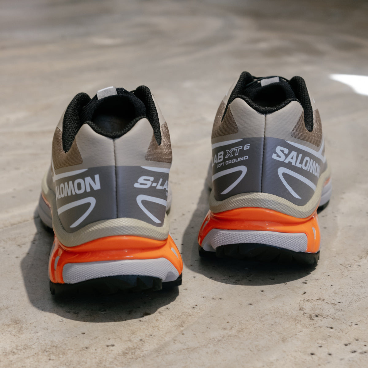 Salomon XT-6 Shoes - Silver Sage/Cloudburst/Dragon Fire