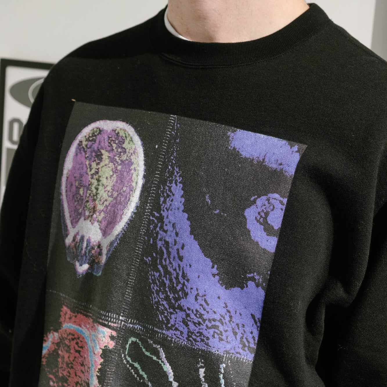 Cav Empt Xo RiFF Crew Neck Sweater - Black