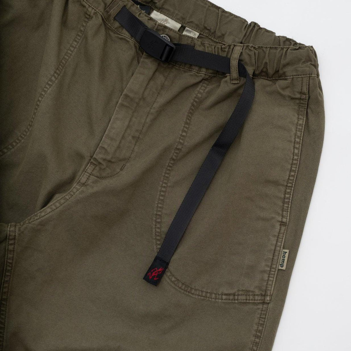 Gramicci Hemp Canvas Double Knee Pant - Burnt Olive Pigment