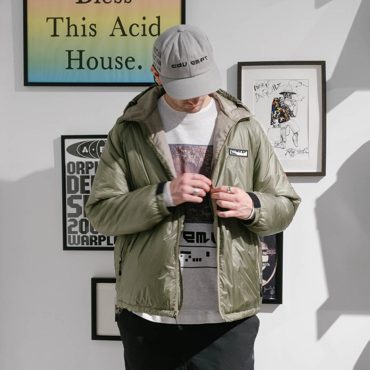 Cav Empt Lightweight Parka - Green