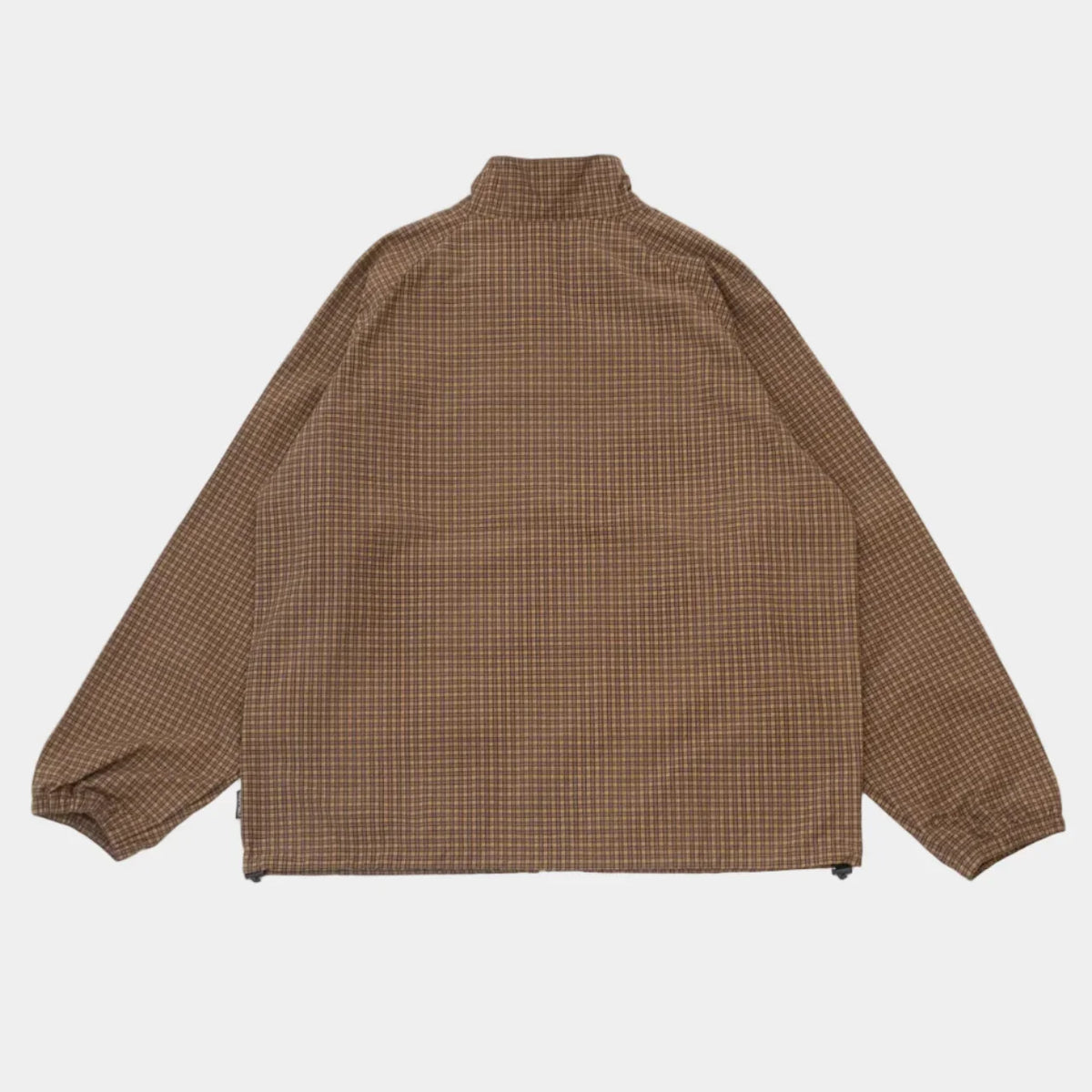 Gramicci Mini Check Nylon Jacket - Brown Check