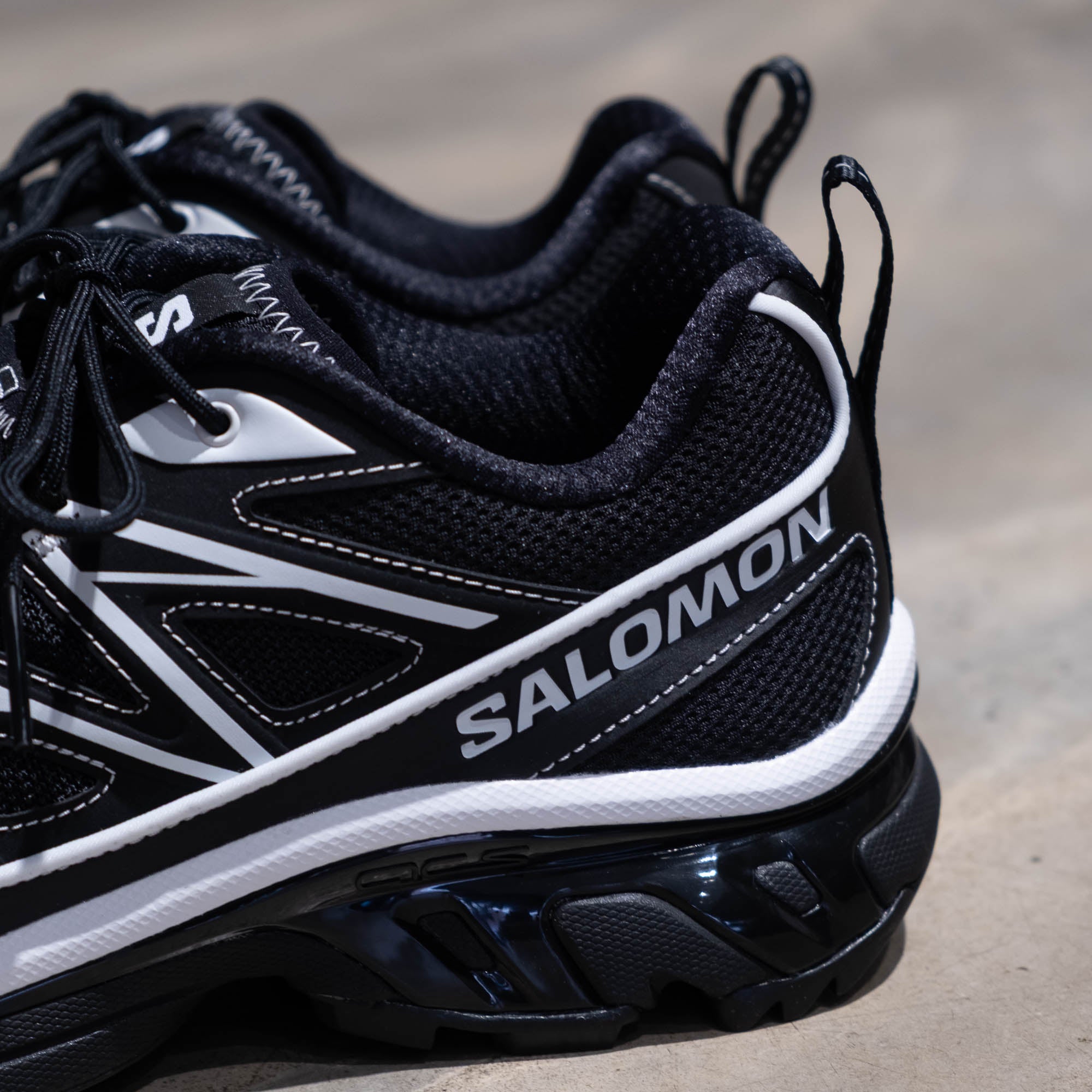 Salomon XT-6 Expanse Shoes - Black/Black/White