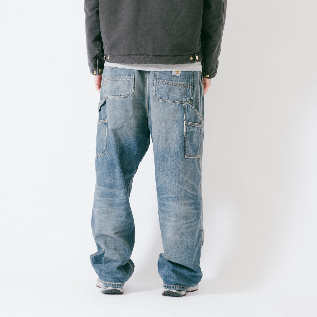 Carhartt WIP Oakland Pant - Blue Worn Used