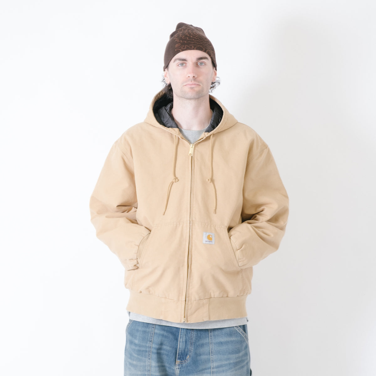 Carhartt WIP OG Active Jacket (Winter) - Dearborn Canvas Dusty Hamilton