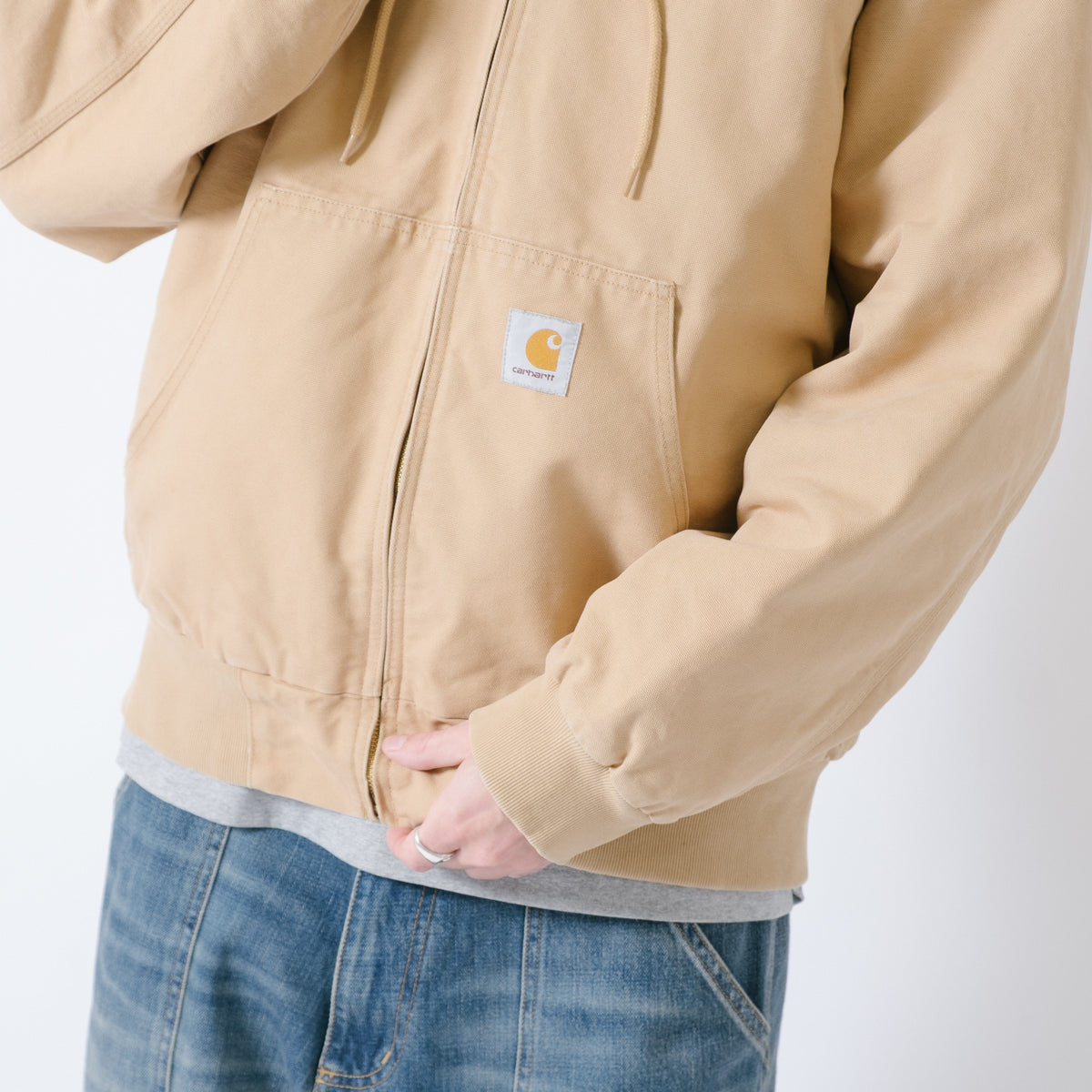 Carhartt WIP OG Active Jacket (Winter) - Dearborn Canvas Dusty Hamilton