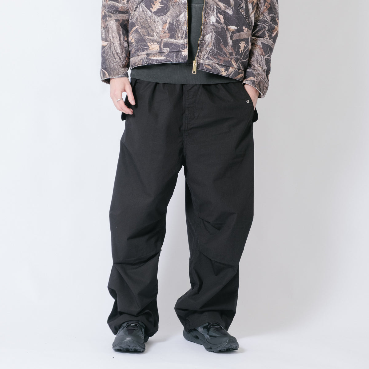 Carhartt WIP Fletcher Pant - Black Rinsed