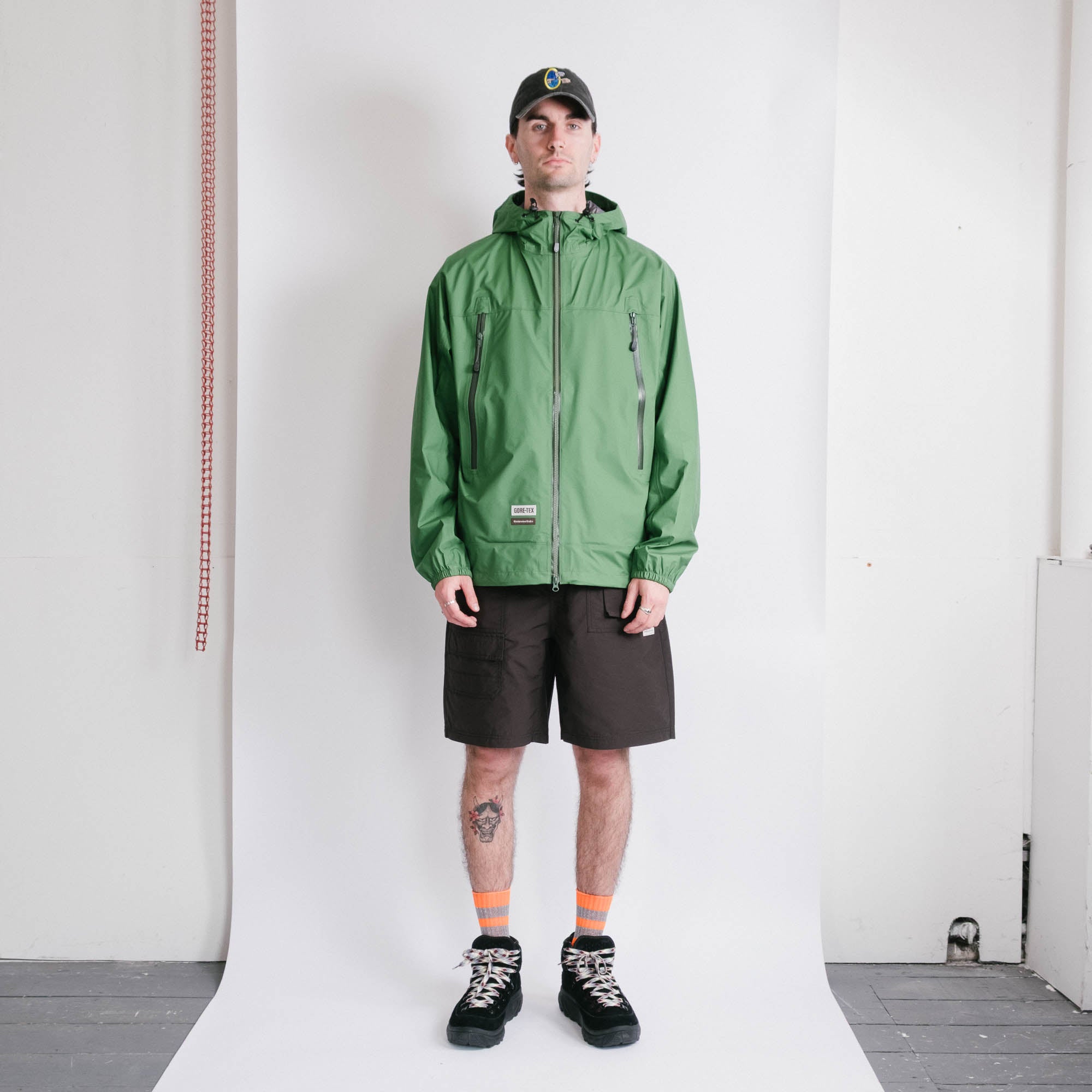 thisisneverthat GORETEX 3L Lightweight Jacket - Light Green