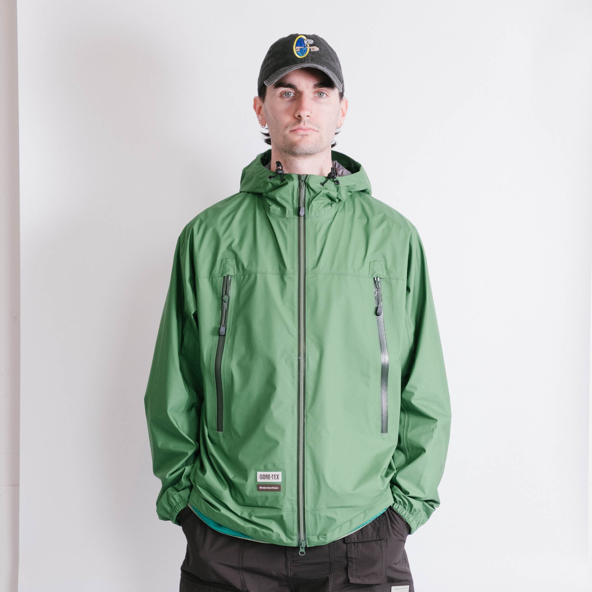 thisisneverthat GORETEX 3L Lightweight Jacket - Light Green