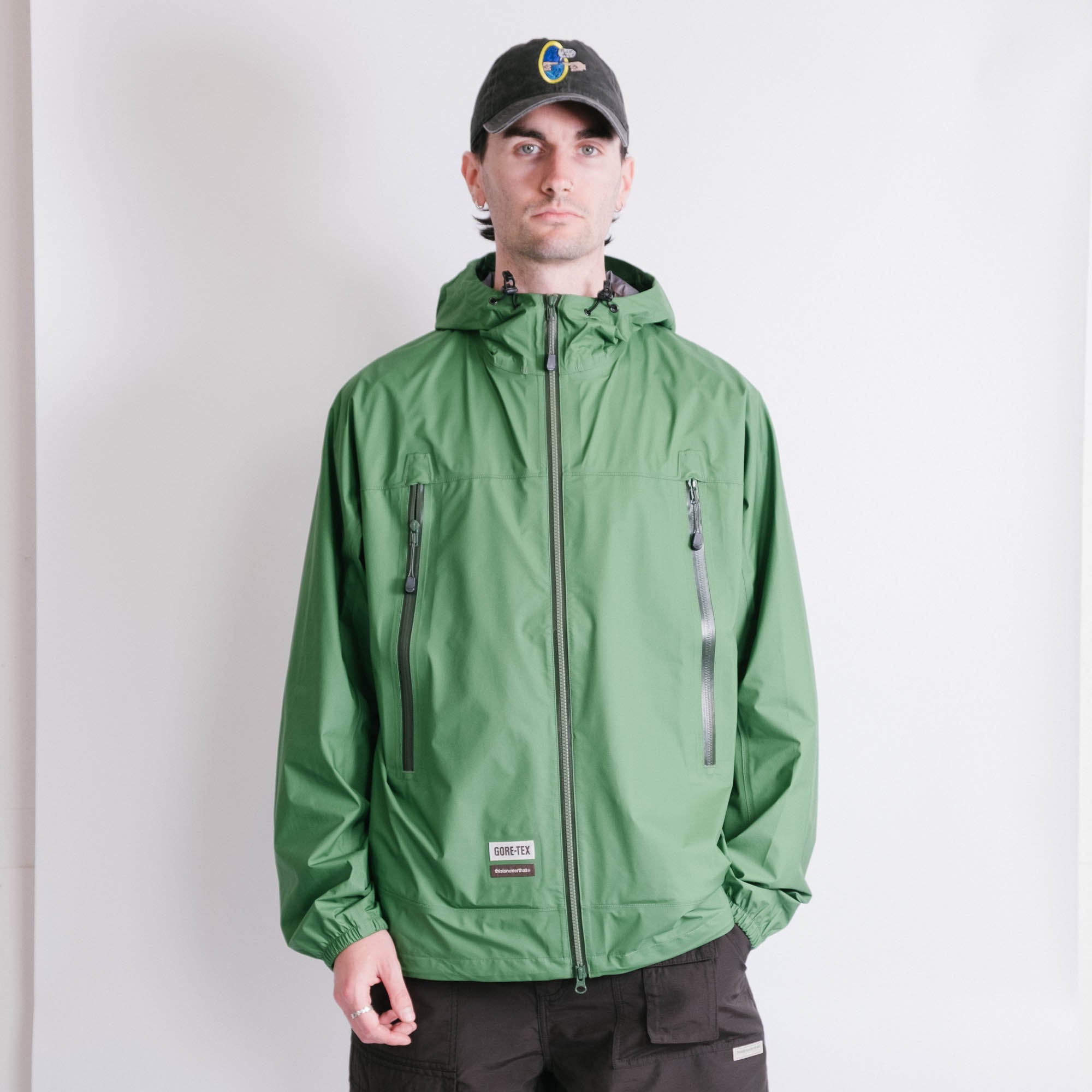 thisisneverthat GORETEX 3L Lightweight Jacket - Light Green