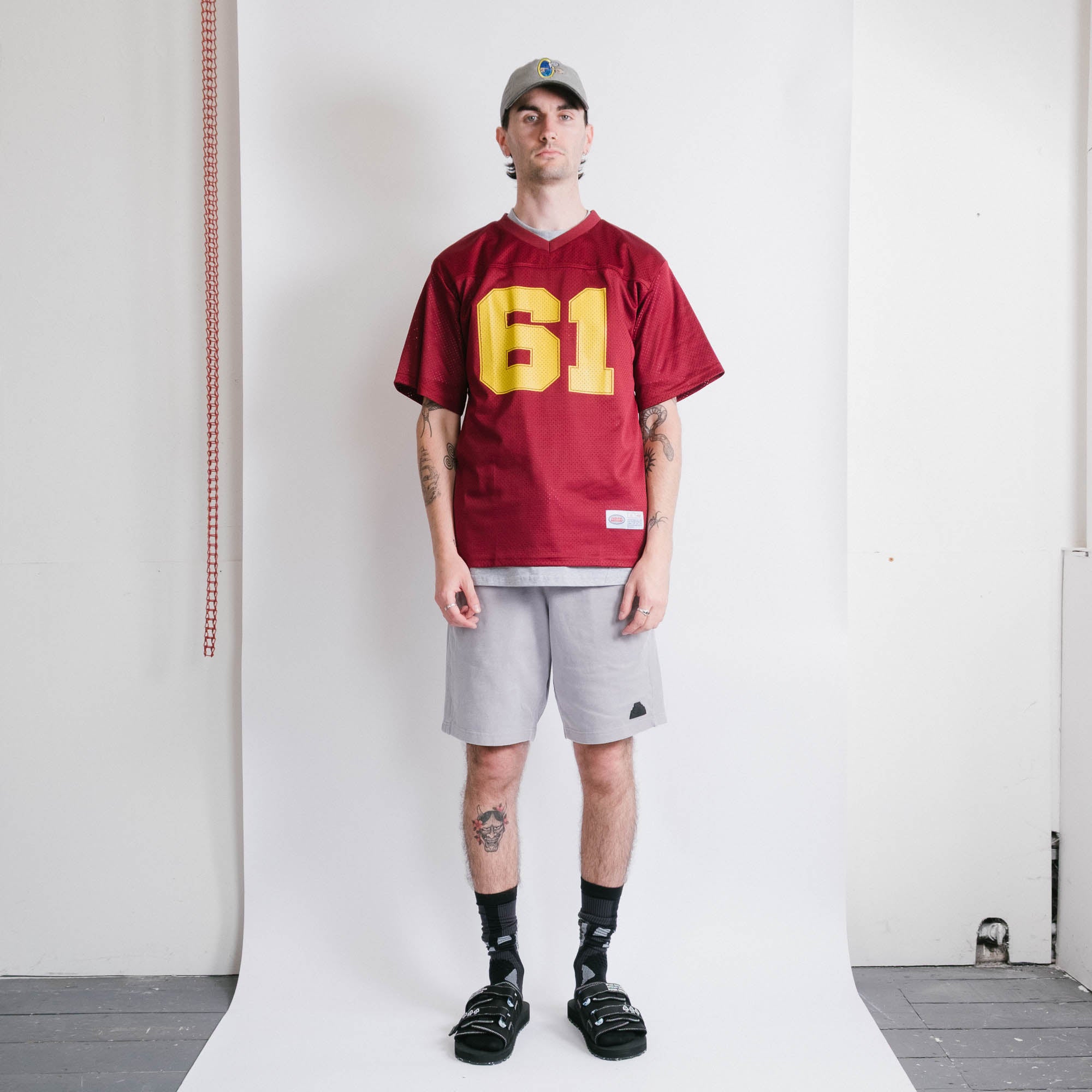 Cav Empt Overdye Cotton Jersey Shorts - Brown/Grey