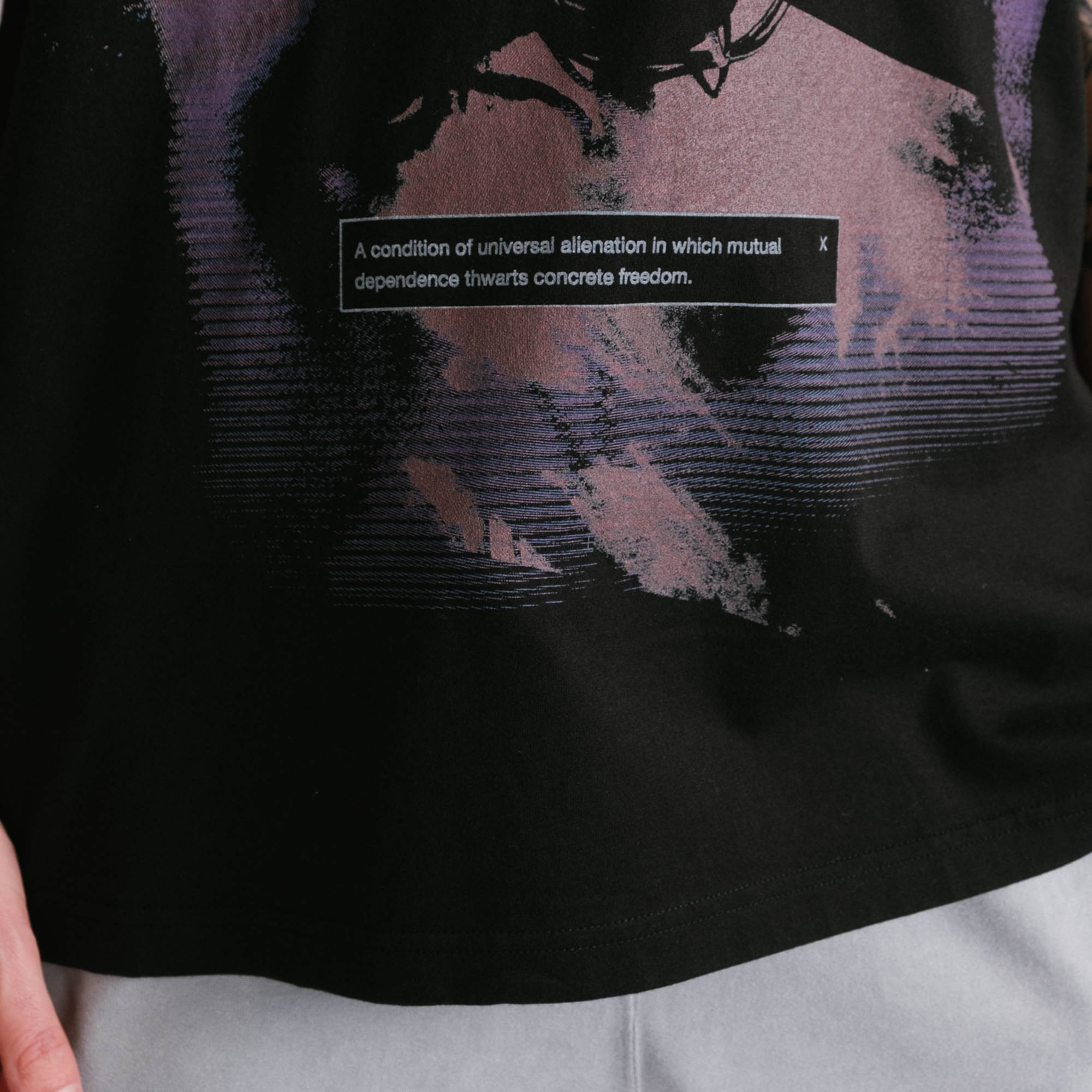 Cav Empt Universal Alienation Big T-Shirt - Black