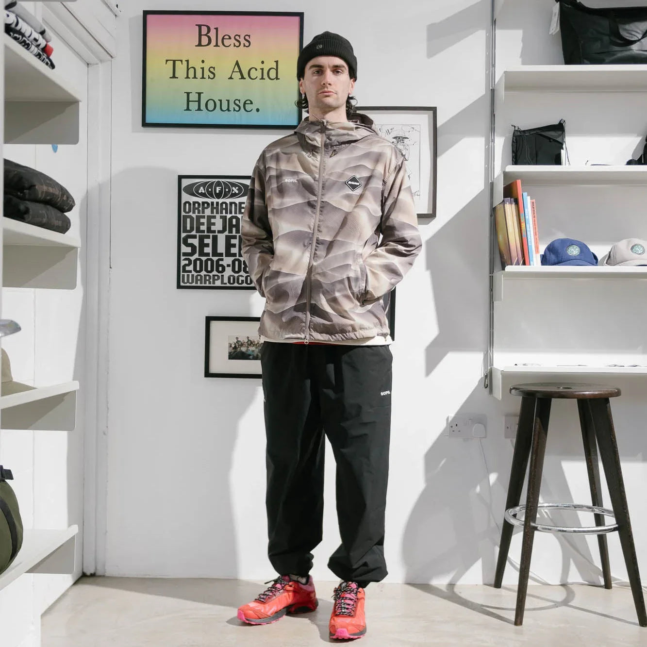 F.C.Real Bristol Desert Practice Jacket - Beige - Never Never