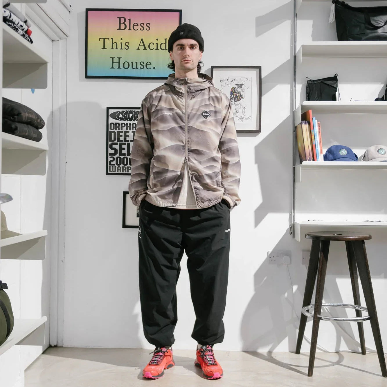 F.C.Real Bristol Desert Practice Jacket - Beige - Never Never