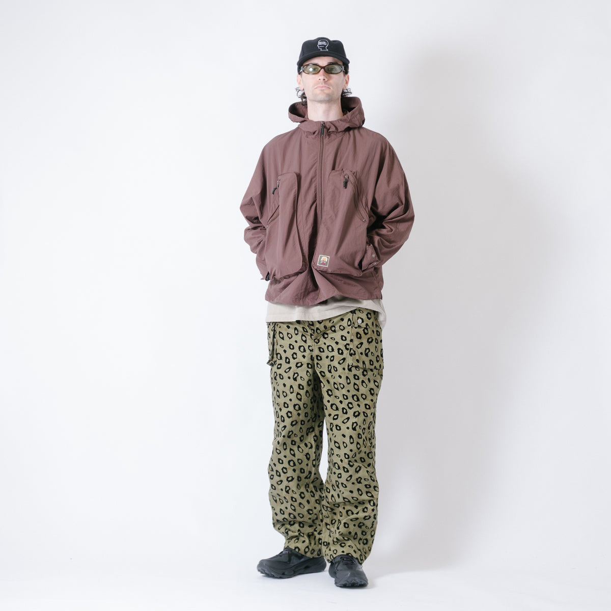 Brain Dead Jungle Overpant - Flocked Leopard Camo