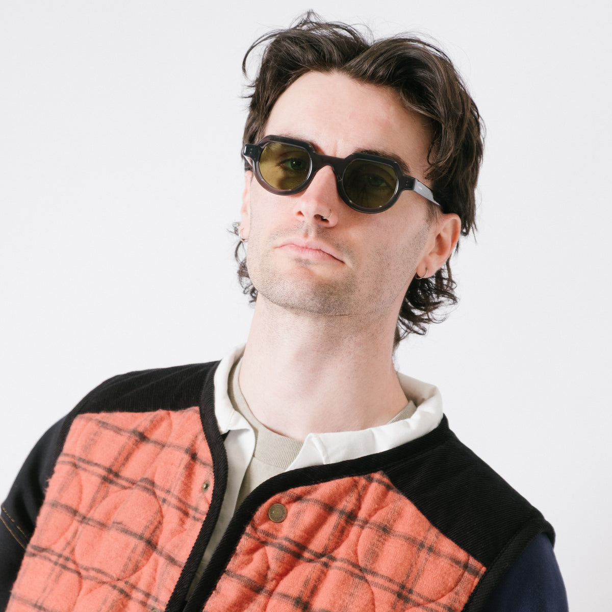 Nicholas Daley x Lavenham Riot Gilet - Burnt Red