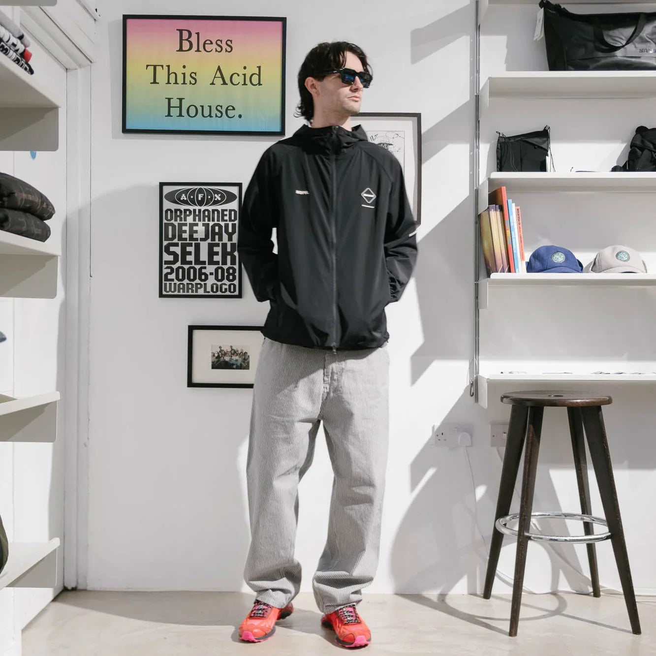 F.C.Real Bristol 4Way Stretch Ventilation Jacket - Black - Never Never