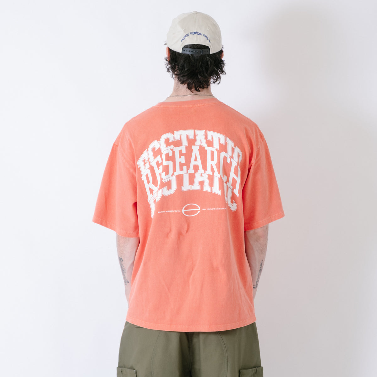 ECSTATIC Research T-Shirt - Orange
