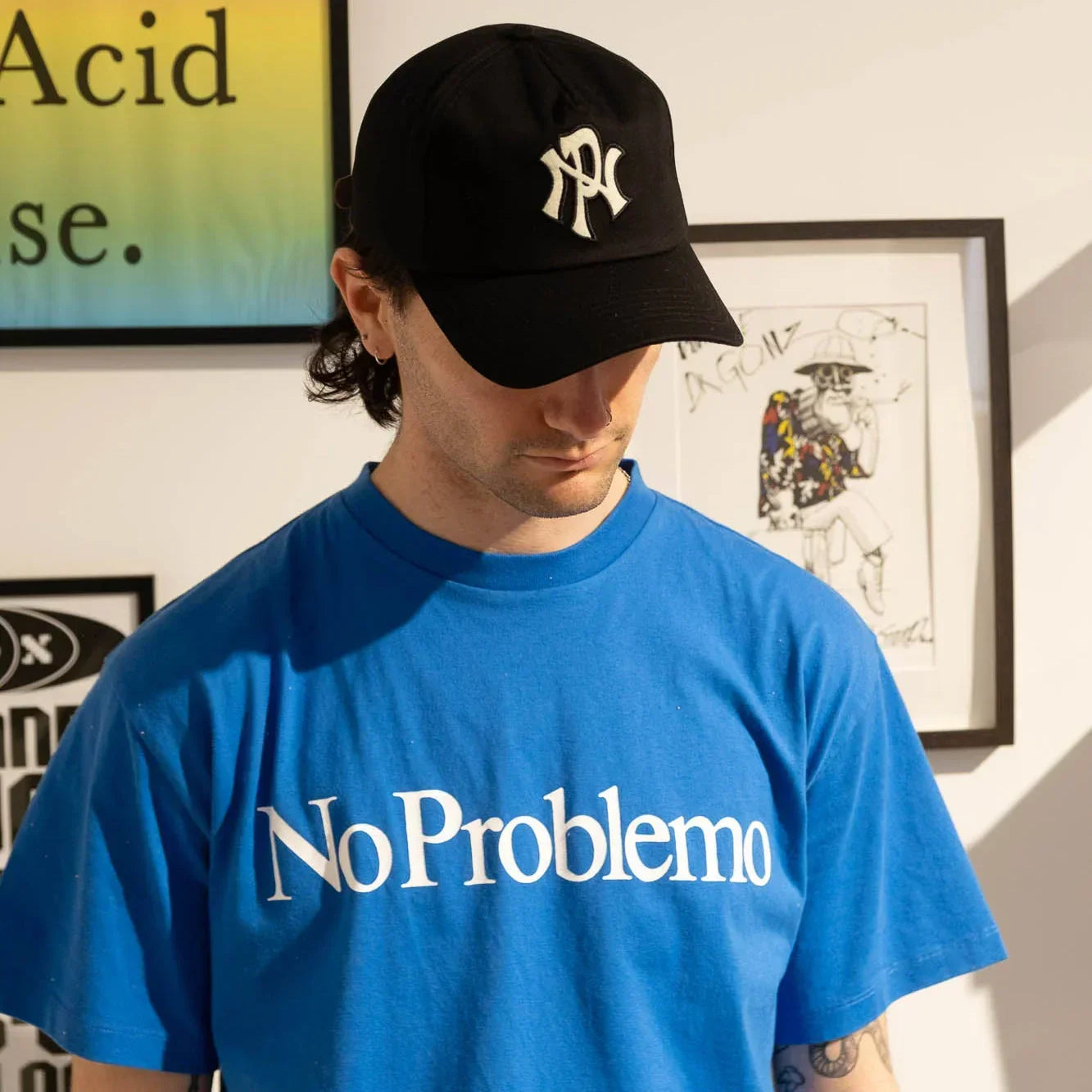 No Problemo SS Tee - Blue