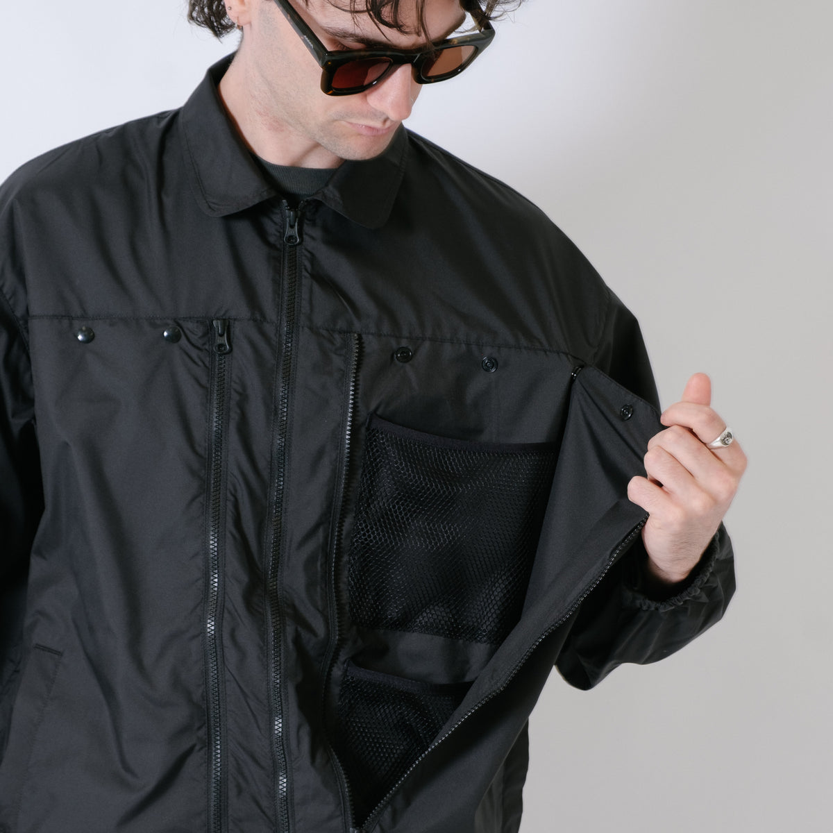 ECSTATIC Research Carry All Jacket - Black