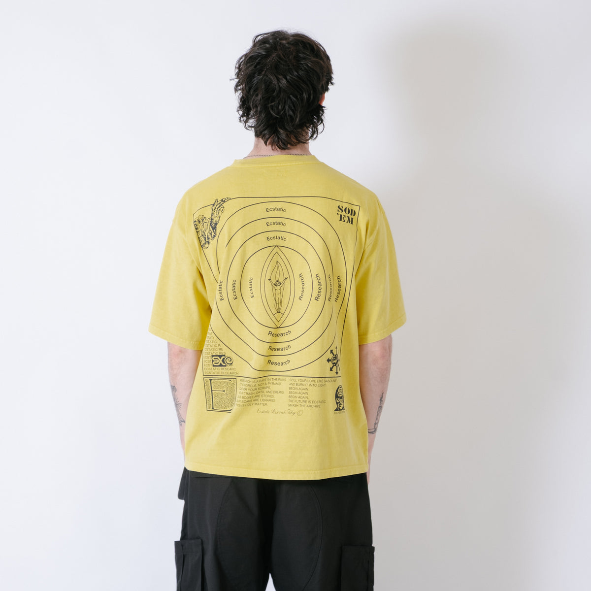 ECSTATIC Research Guide T-Shirt - Yellow