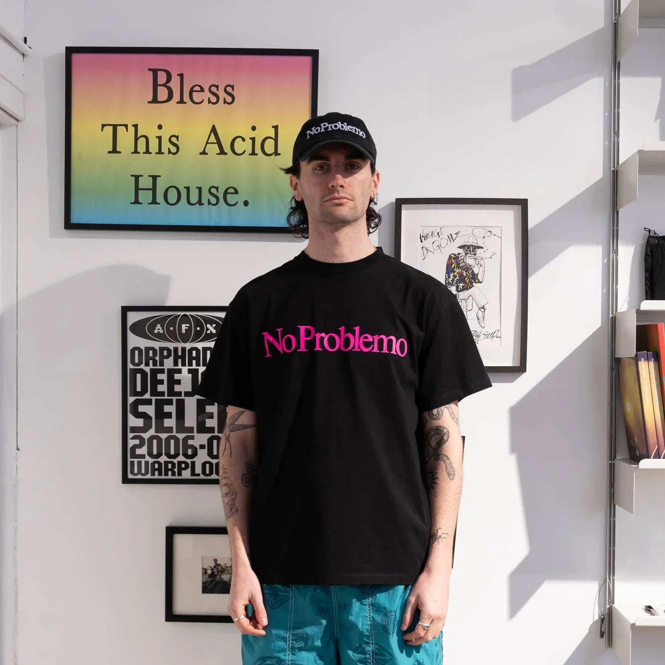 No Problemo Cap - Black - Never Never