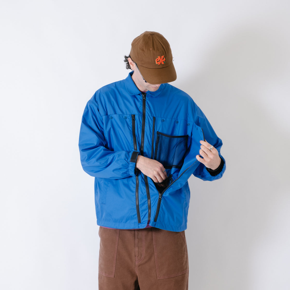 ECSTATIC Research Carry All Jacket - Royal Blue
