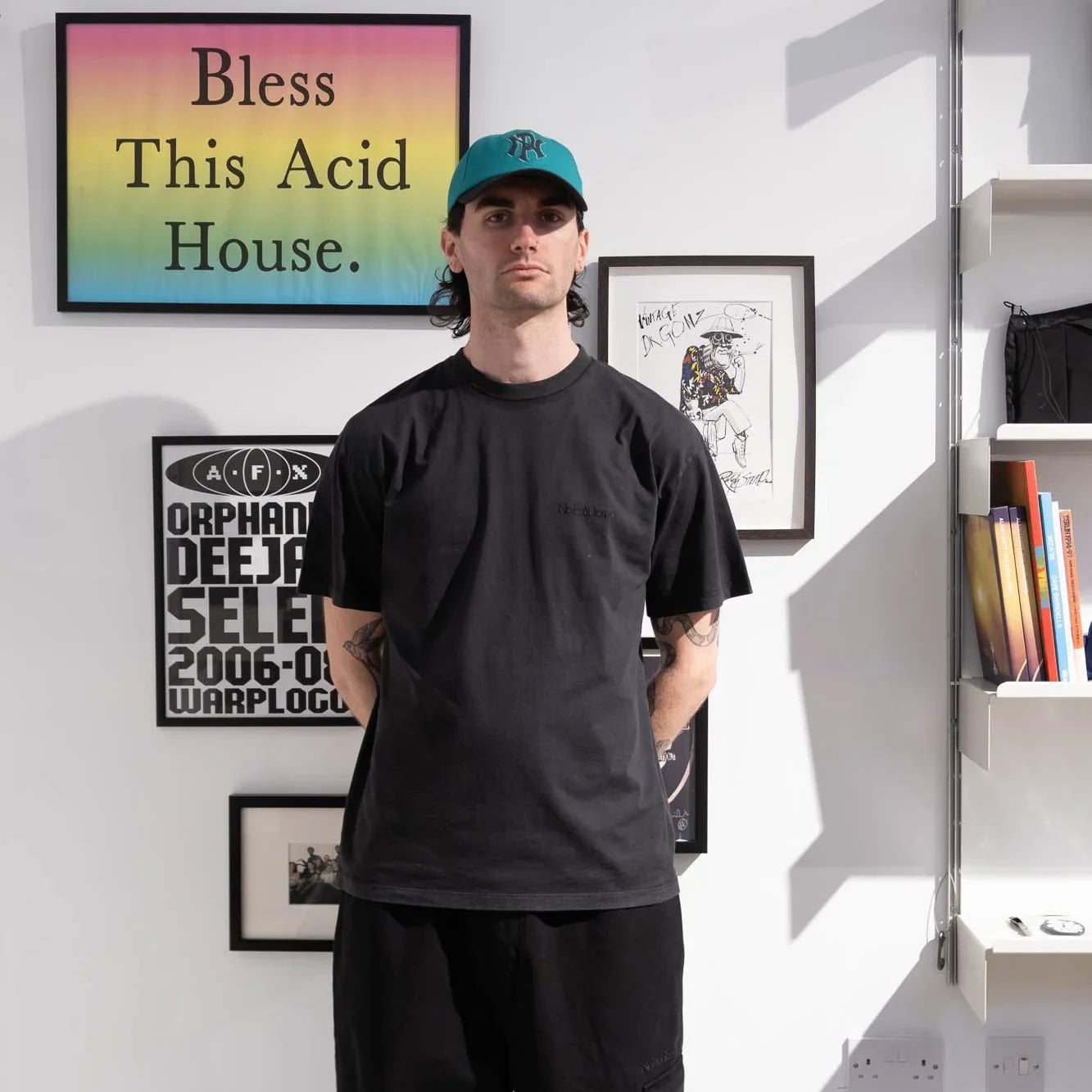 No Problemo Faded Mini Problemo SS Tee - Black