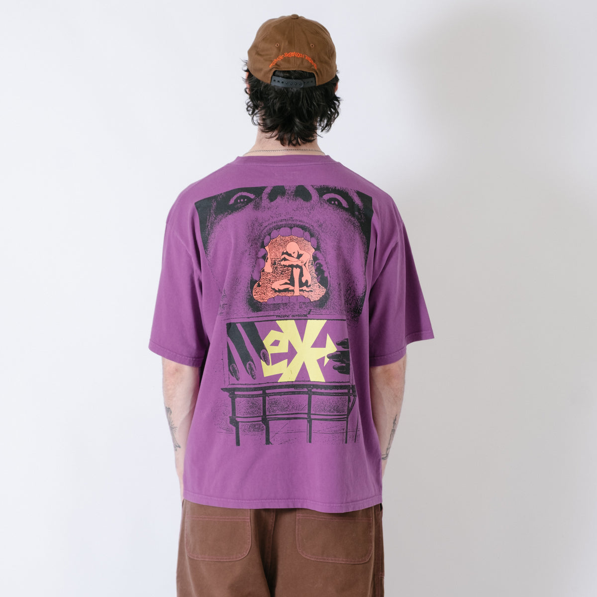 ECSTATIC Research Unlucky In Love T-Shirt - Purple