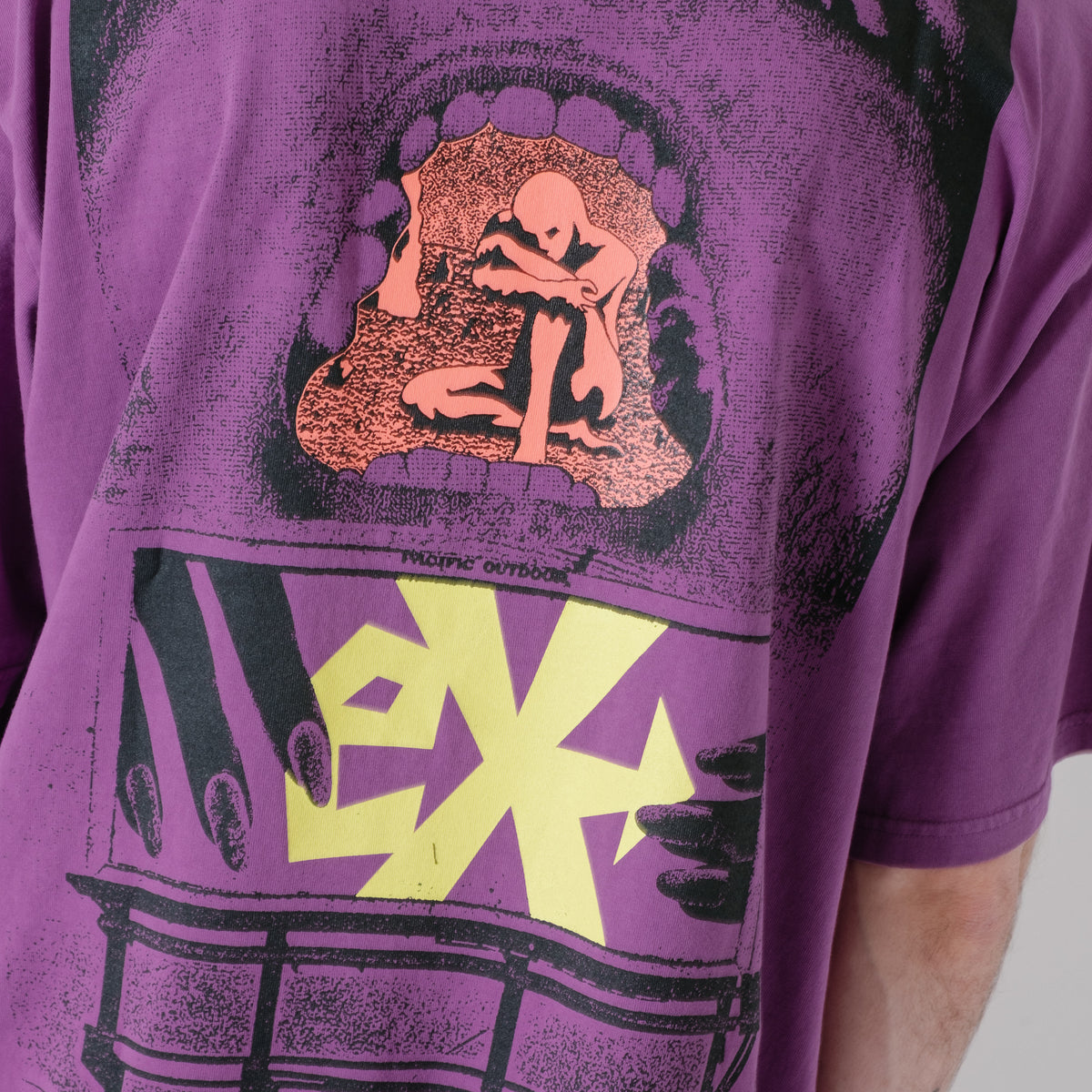 ECSTATIC Research Unlucky In Love T-Shirt - Purple