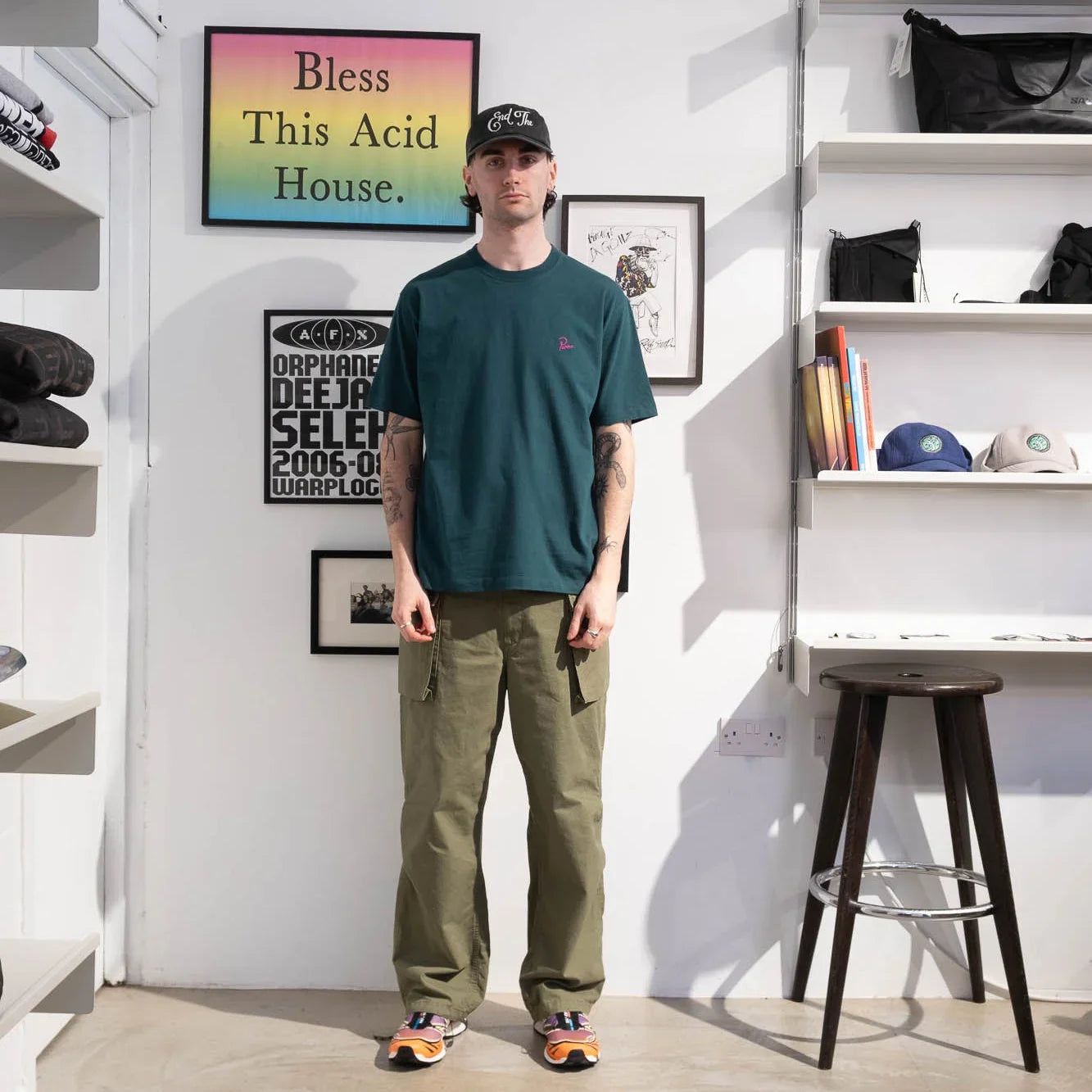 By Parra Signature T-Shirt - Dark Green