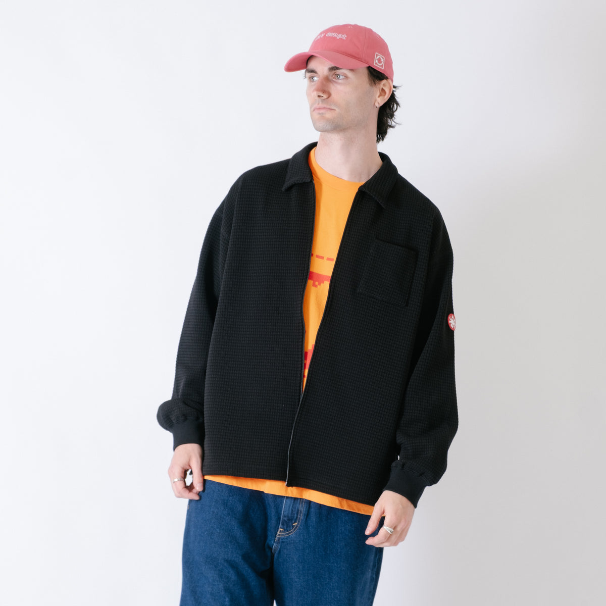 Cav Empt Round Cap - Red