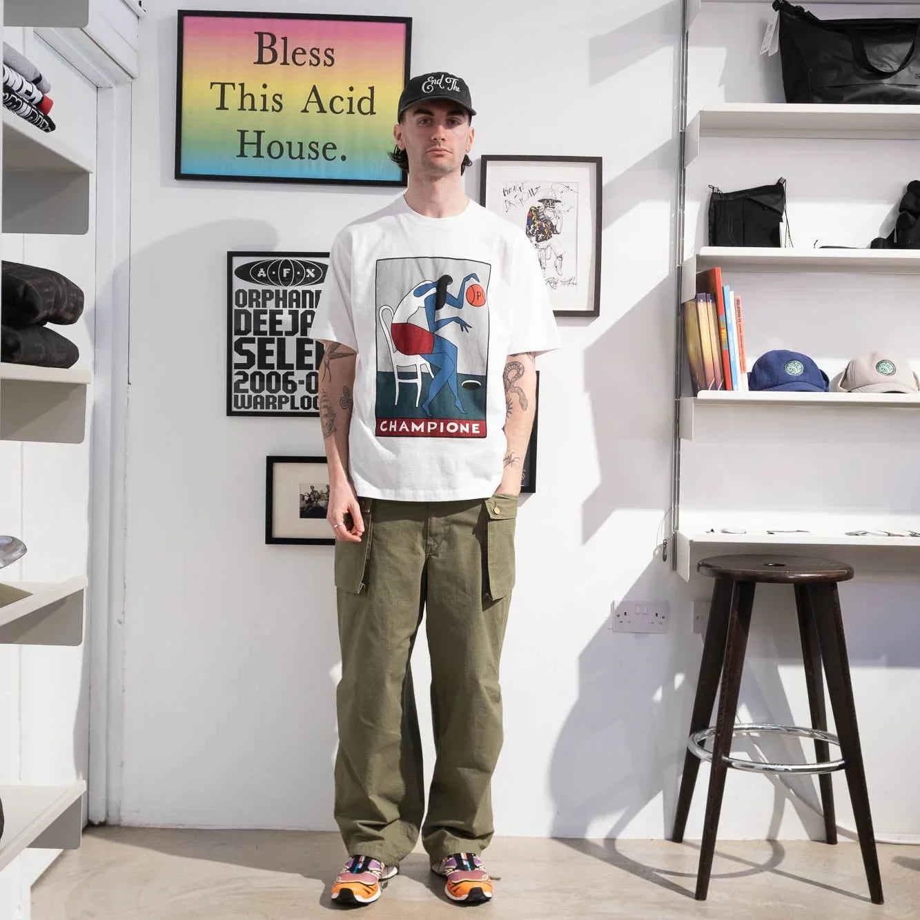 By Parra Champione T-Shirt - White