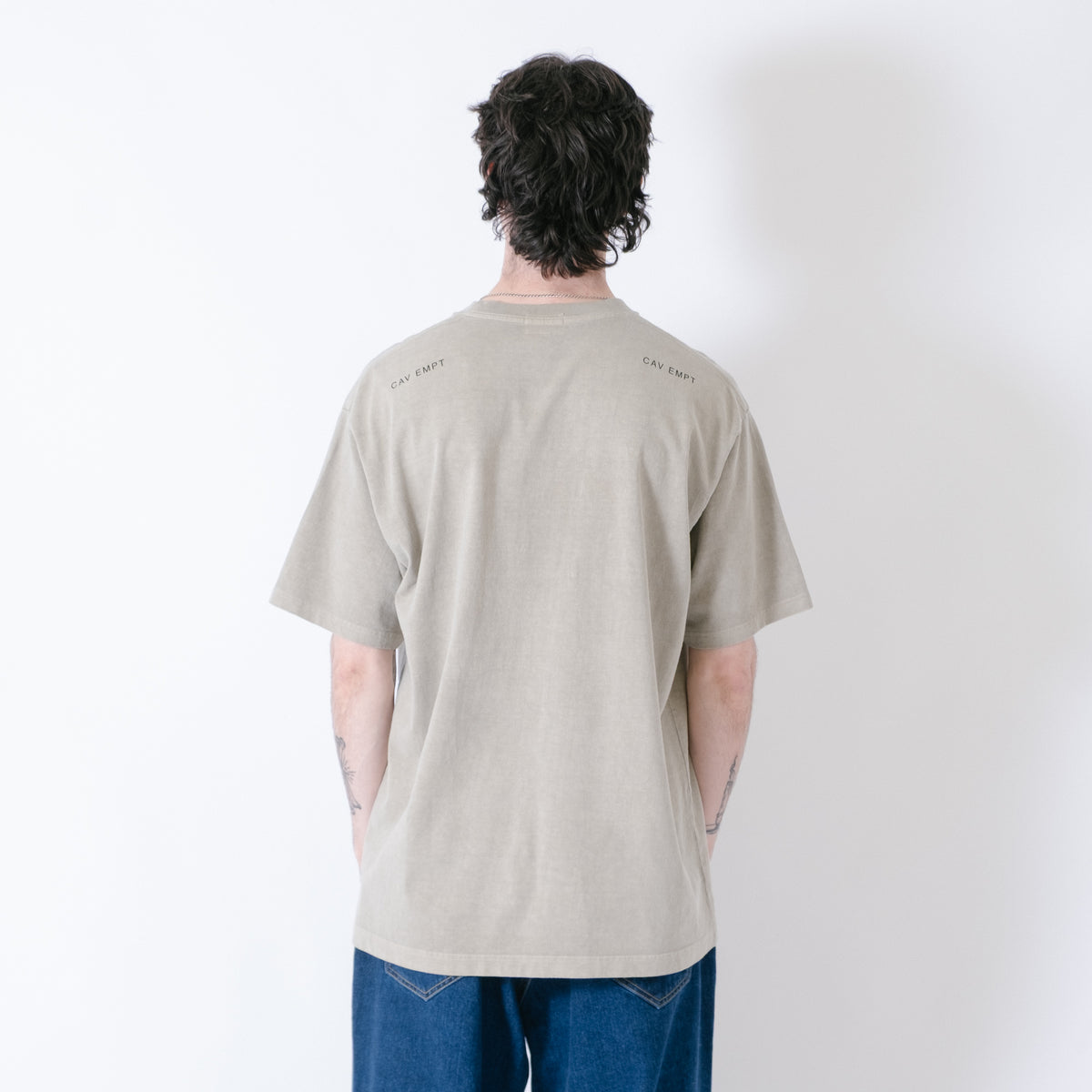 Cav Empt MD Scramble T-Shirt - Beige