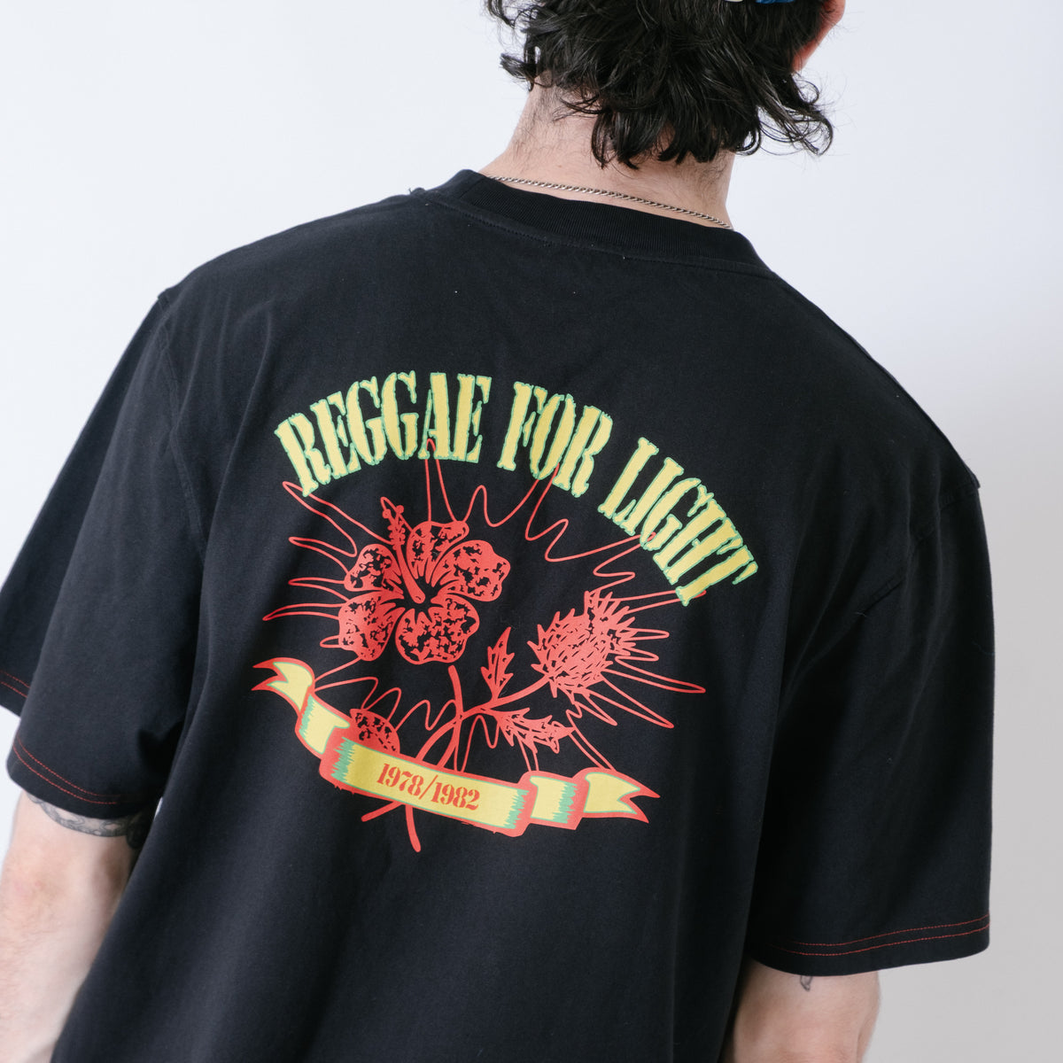 Nicholas Daley Hibiscus T-Shirt - Black