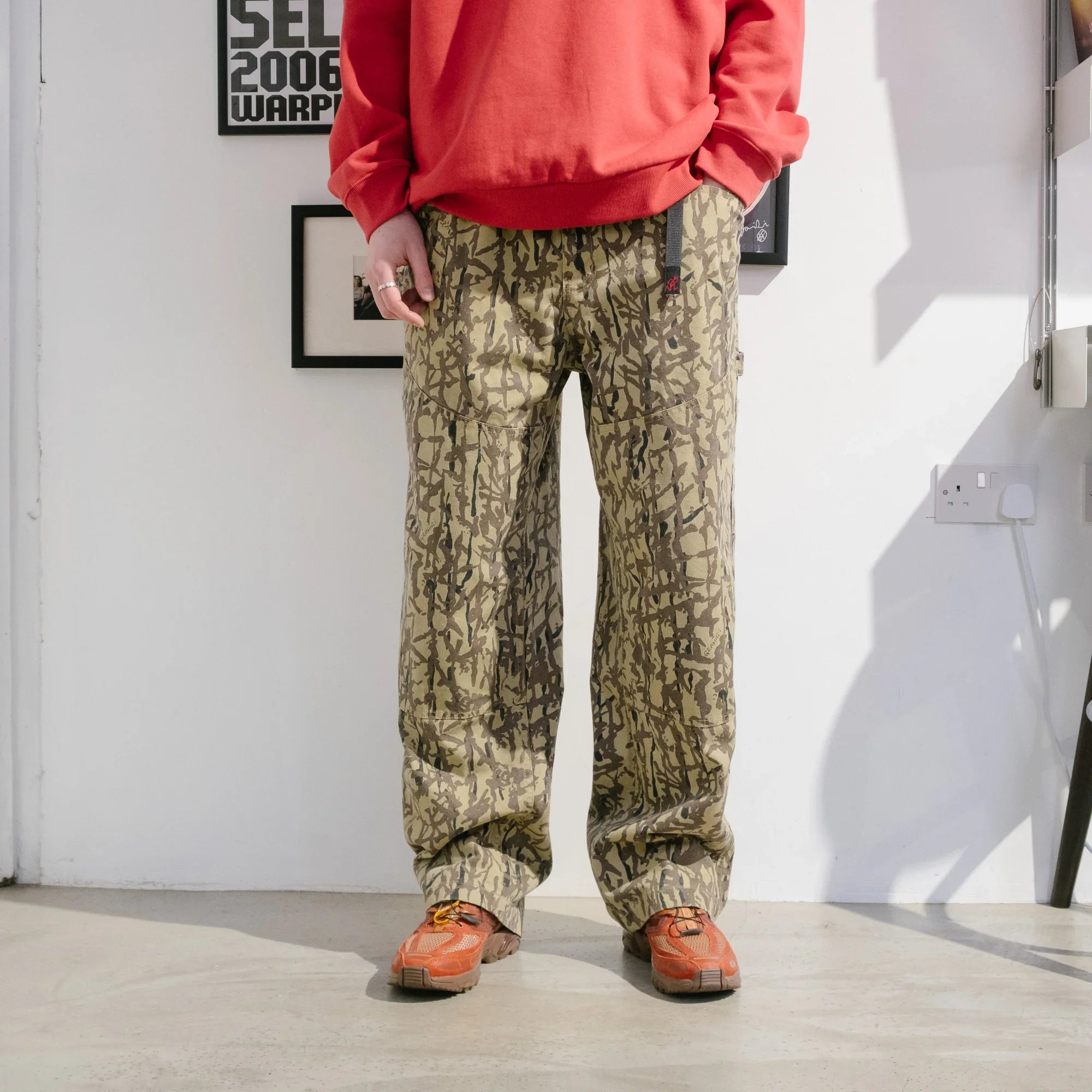 Gramicci Taos Canvas Pants - Khaki Reed - Never Never