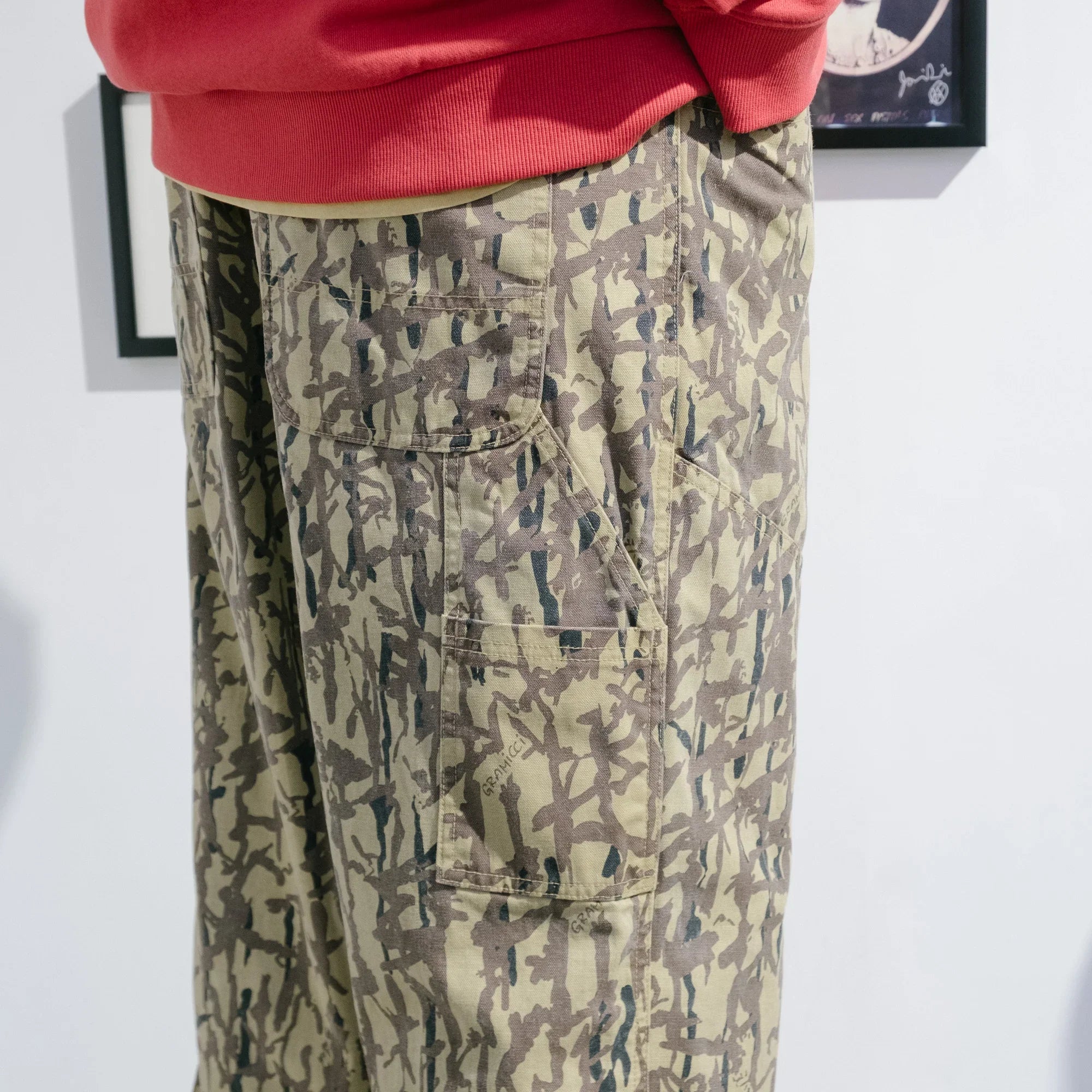 Gramicci Taos Canvas Pants - Khaki Reed - Never Never