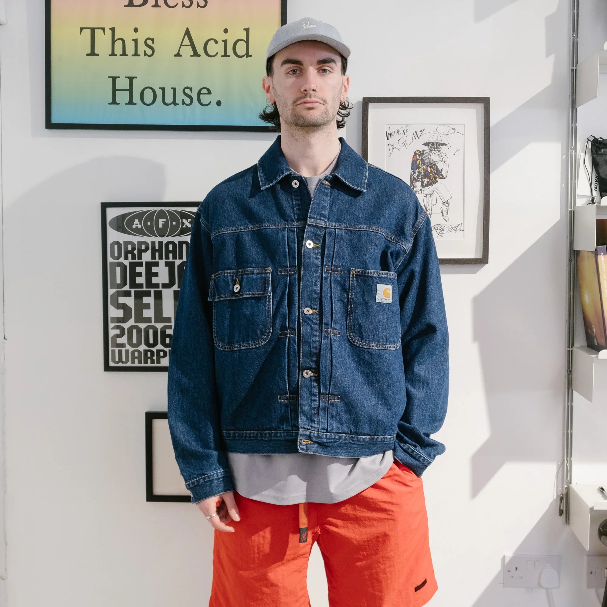 Carhartt WIP Belmar Jacket - Blue Stone Washed - Never Never