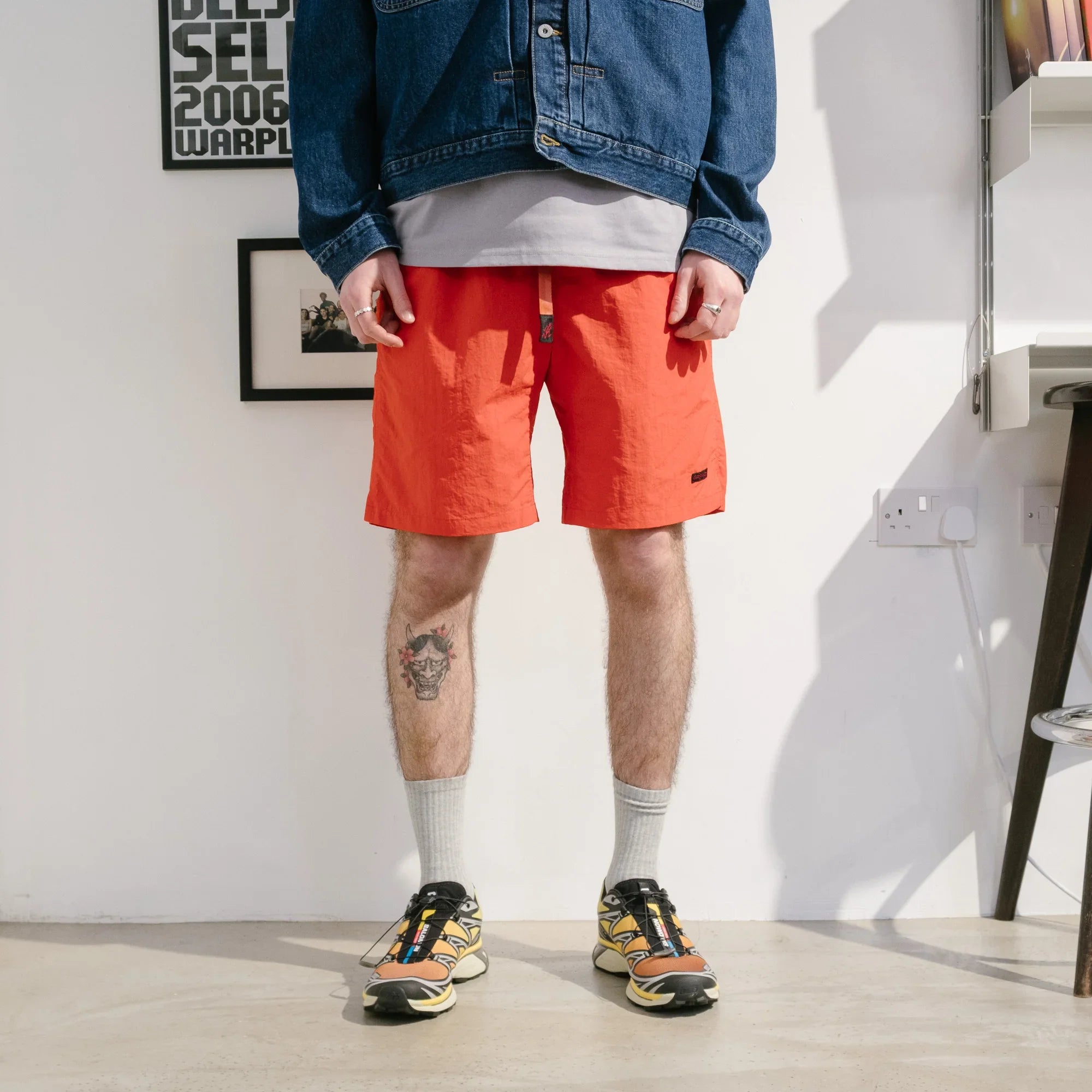 Gramicci Nylon Packable G-Short - Burnt Orange - Never Never