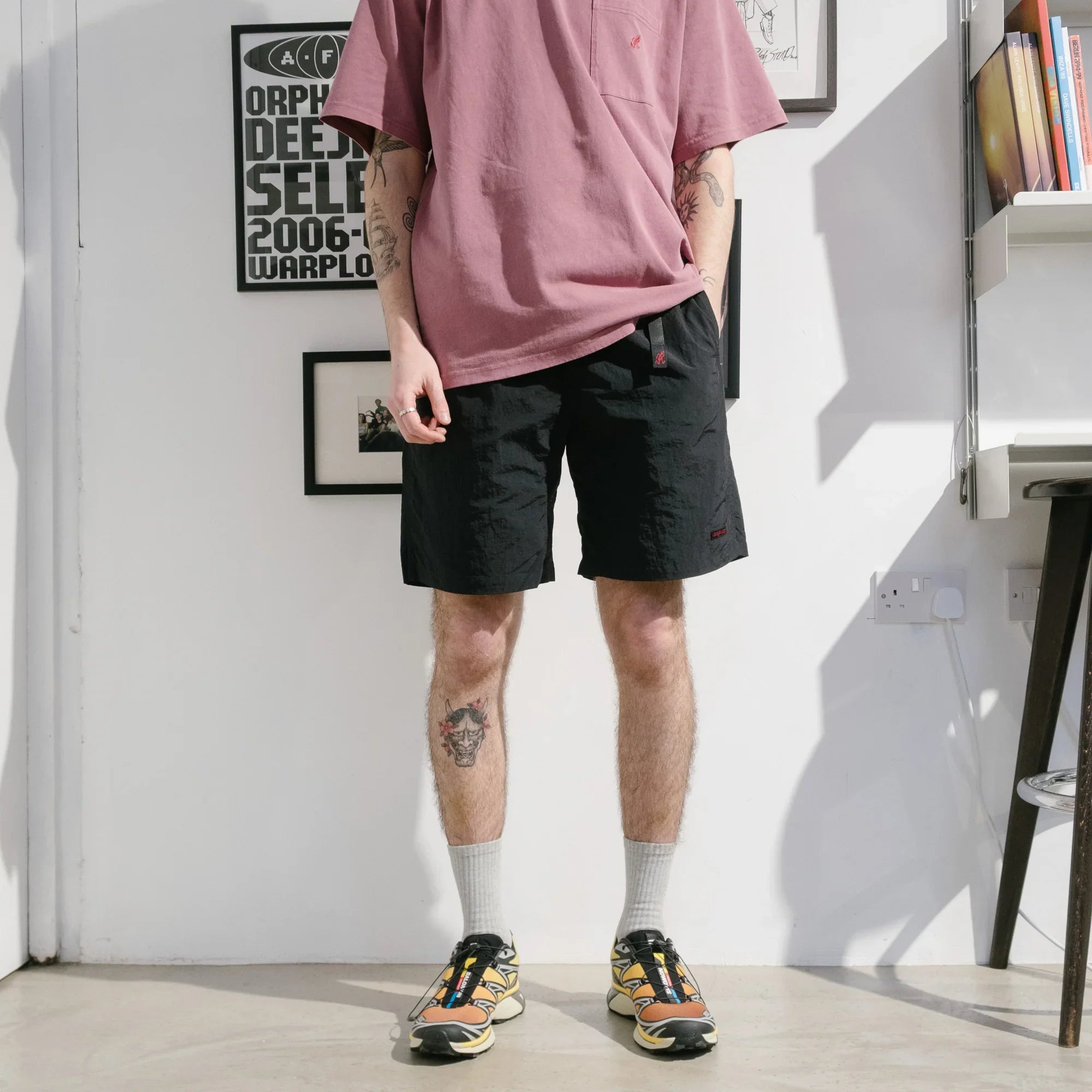 Gramicci Nylon Packable G-Short - Black - Never Never