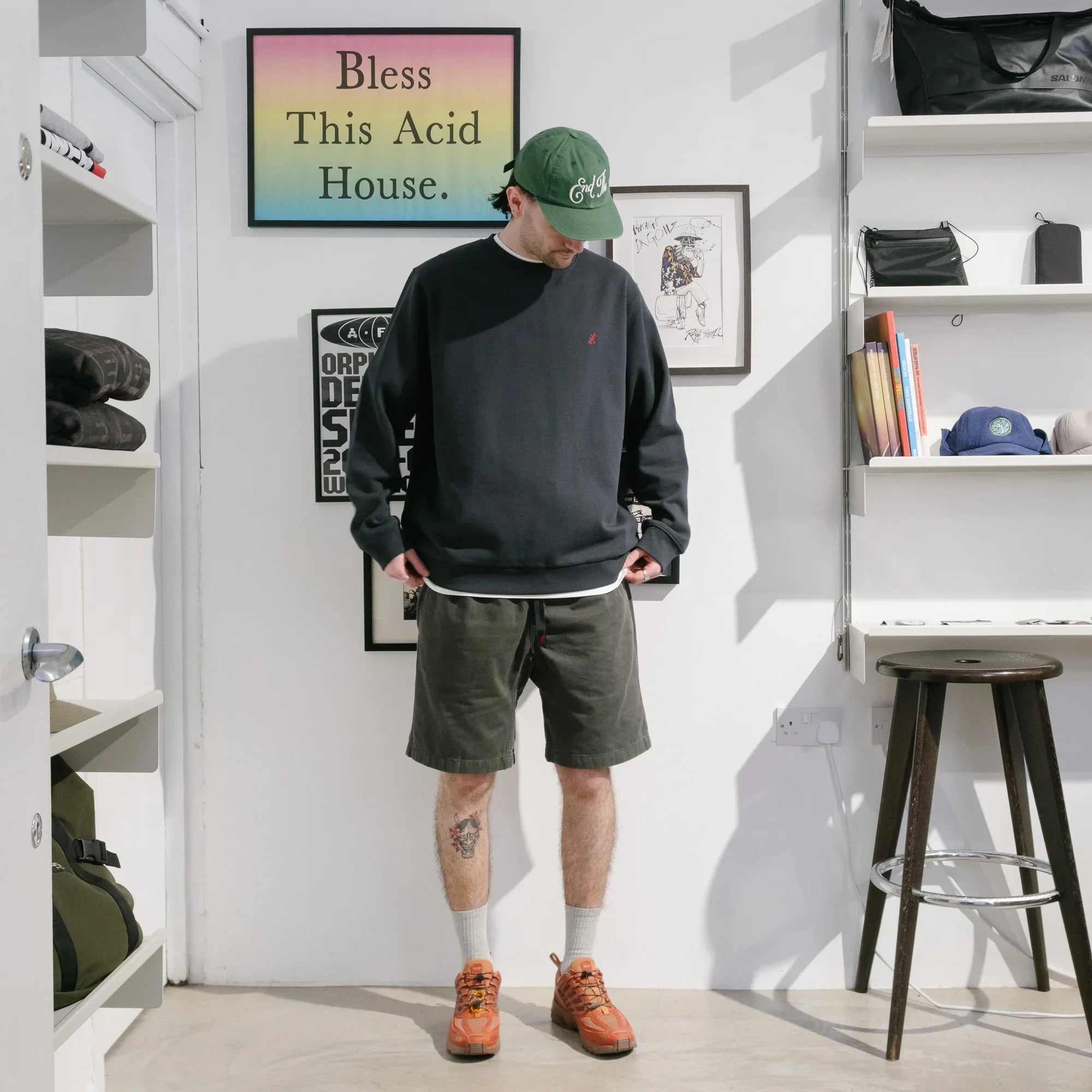 Gramicci G-Short - Smokey Grey - Never Never