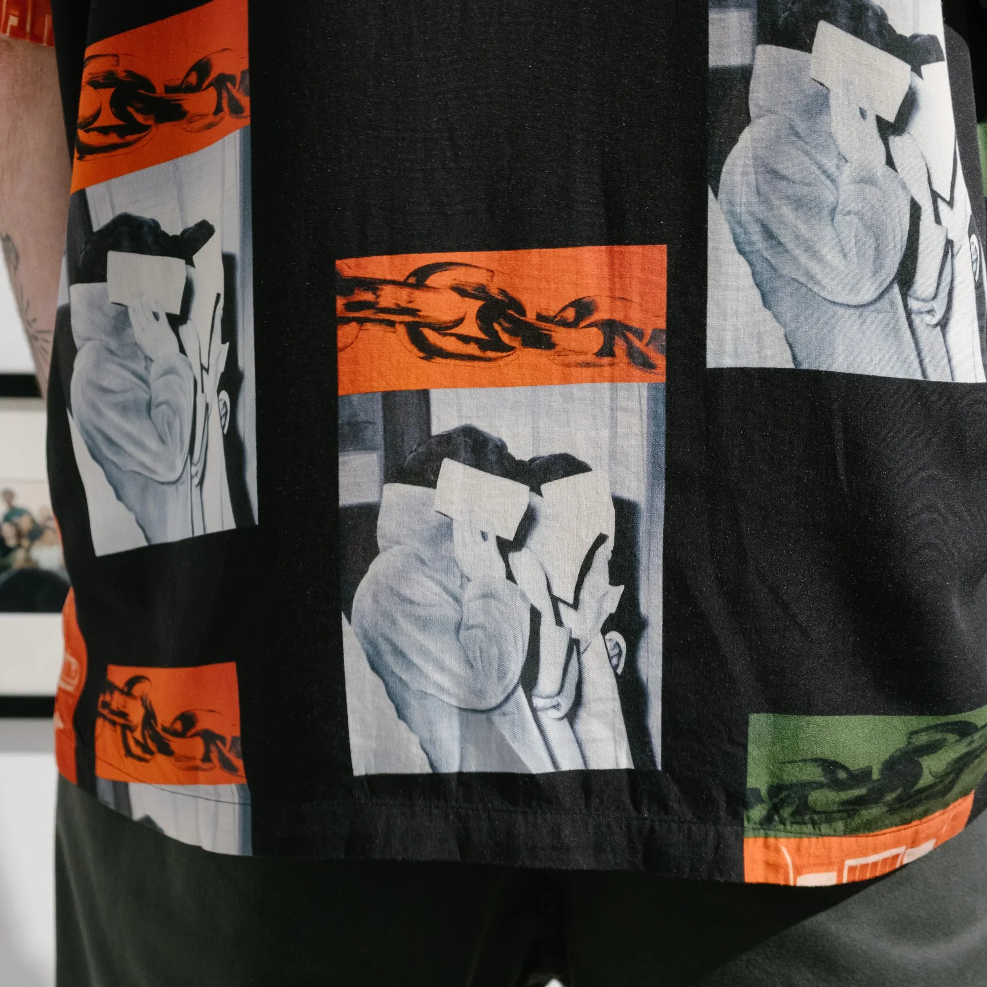 Carhartt WIP S/S Sean Hamilton Shirt - Sean Hamilton/Black - Never Never