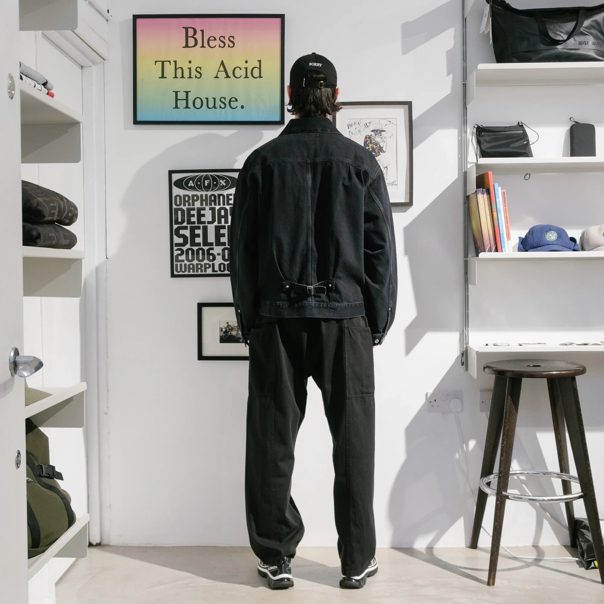 Carhartt WIP Belmar Jacket - Black Stone Washed - Never Never