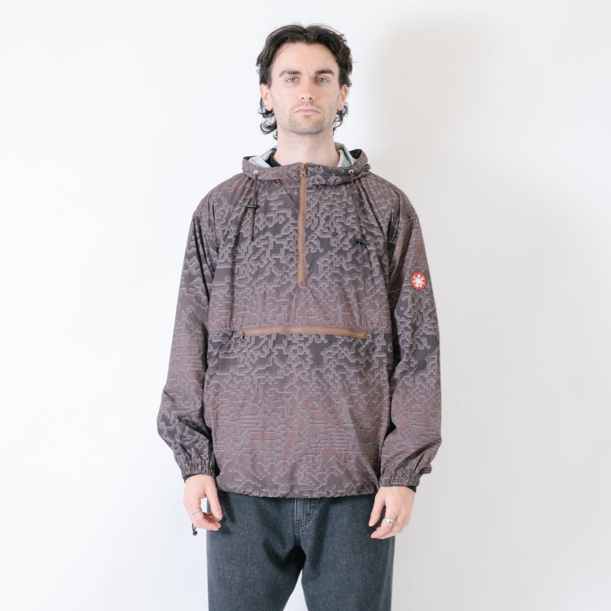 Cav Empt DIGI11 Light Anorak - Brown
