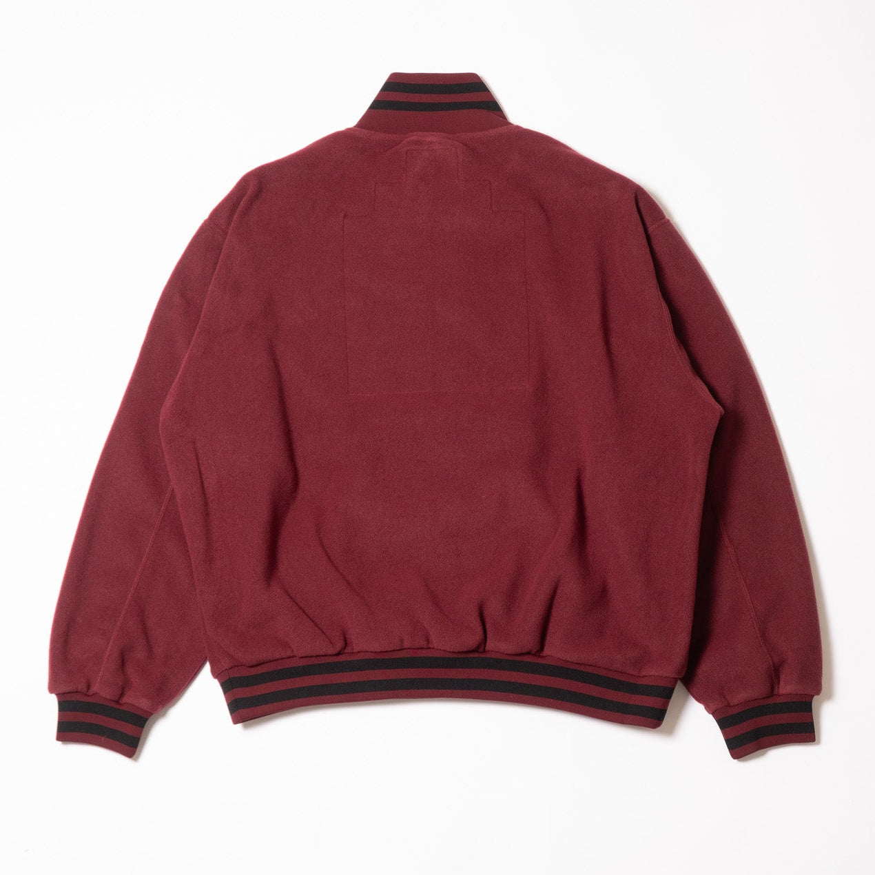Cav Empt Fleece Half Zip Up - Burgundy