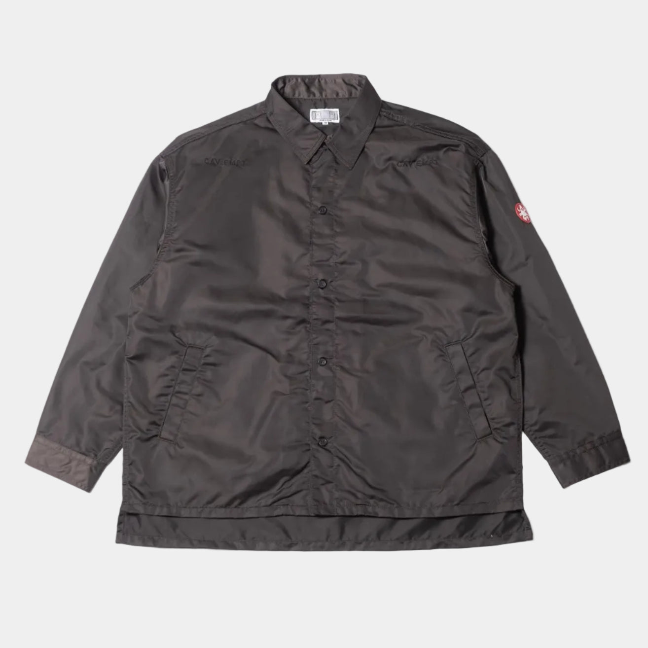 Cav Empt Welt Pockets PE Big Shirt - Charcoal