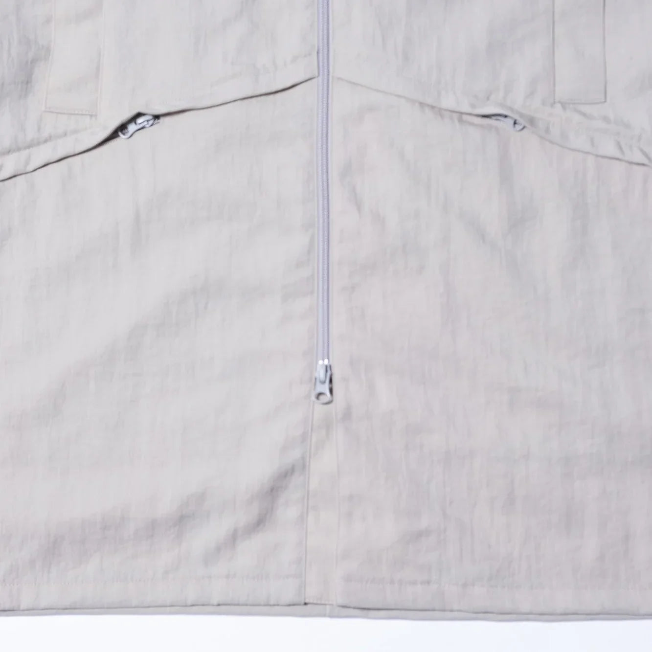 Cav Empt Solid Nylon Wing Coat - Grey - Never Never